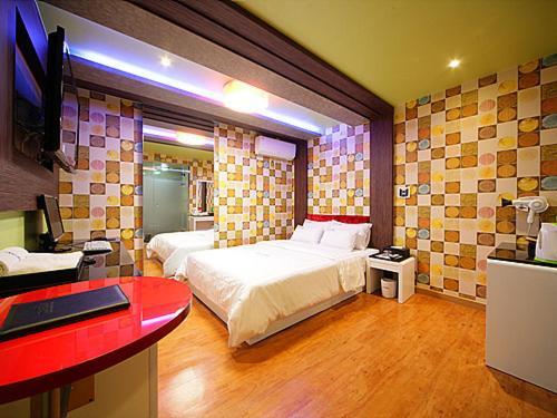 Hotel Cube Uijeongbu Zimmer foto